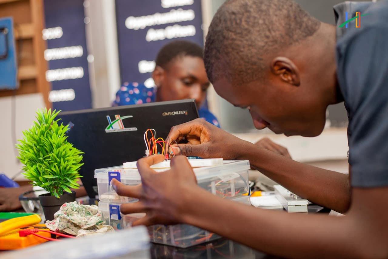 Students at Hamzury Innovation Hub - Slide 2